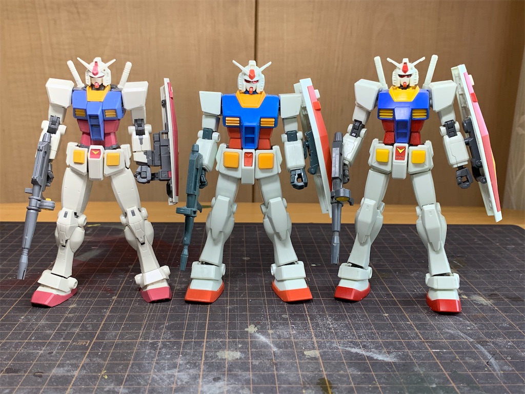 HGUC No.21ガンダム製作日記（1日目） - くまちょん冒険日記・ガンプラ編