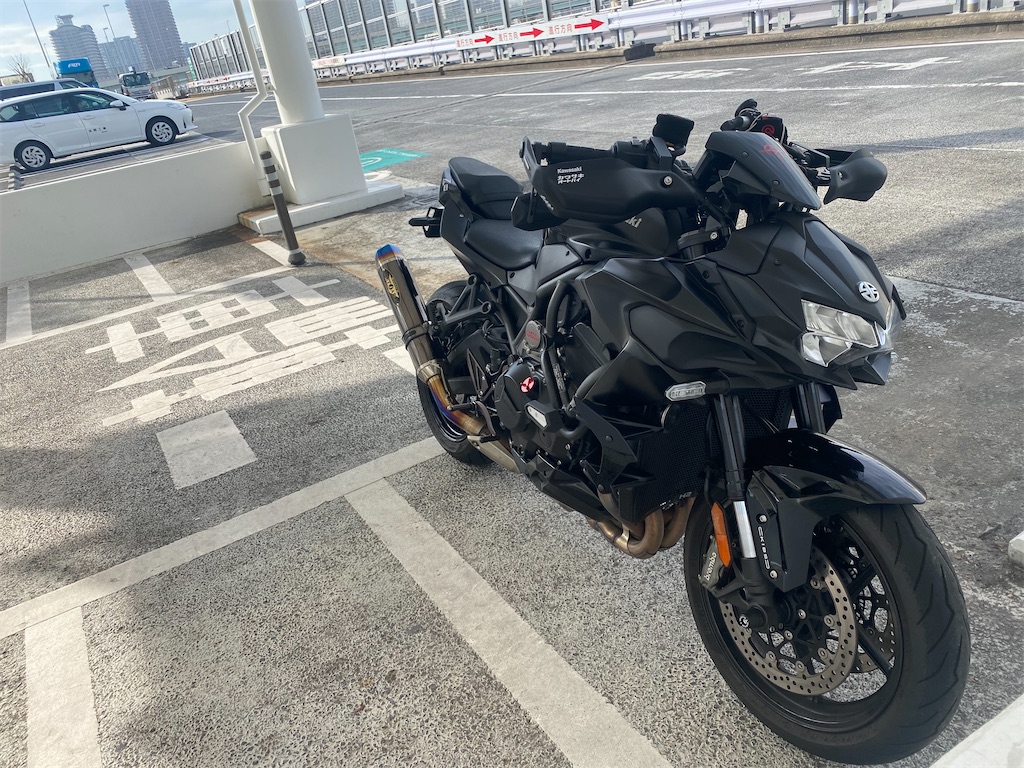 Z H2のスプロケとチェーンを交換しました（EK Threed SPR/X.A.M