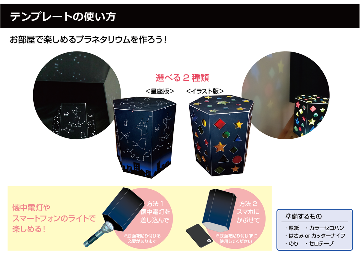 休校中の課題に 手作りプラネタリウム 宇宙モビール 無料です パンダ先生の四苦八苦 小学校の先生 初心者向け 誰でも簡単に実践できる