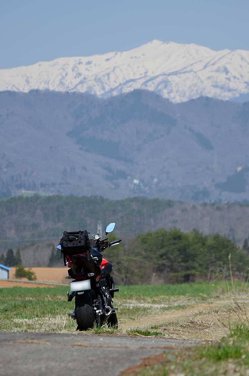 MT-07と白山