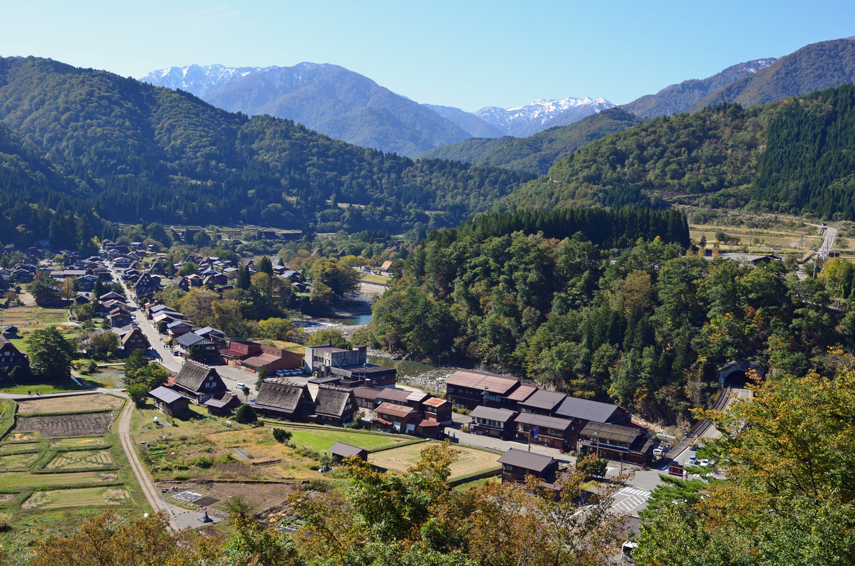 荻町城跡展望台