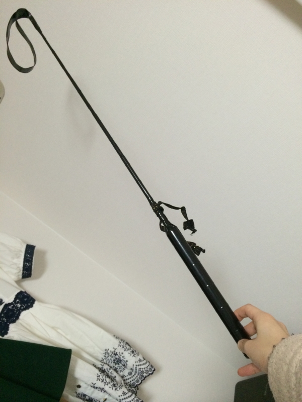 女子大生が500円以内で鞭 コスプレ用 を作るぞ 死体じゃなんの値打ちも無え