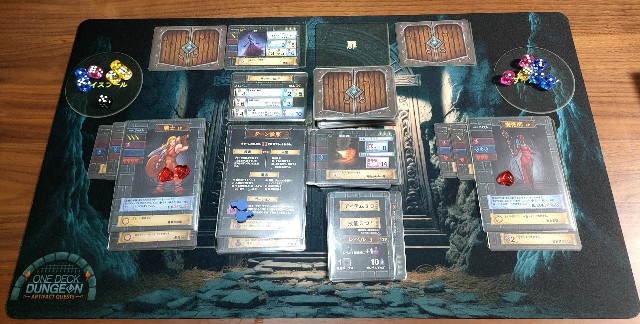 ワンデッキダンジョン(One Deck Dungeon)その③自作ラバーマット