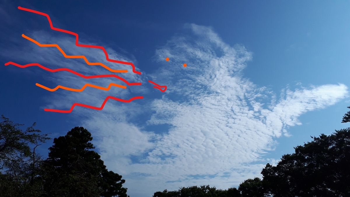 ゴジラ』の雲❔ パート2 - 龍雲写真と幸運の雲