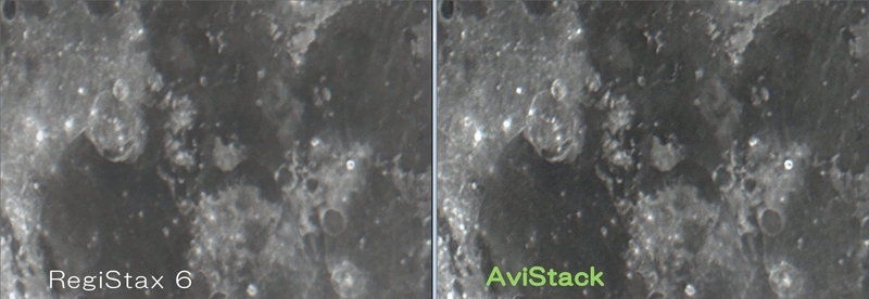 月の静止画は、ASI533MCとAviStackで決まり!? - 雲の上には宇宙(そら)