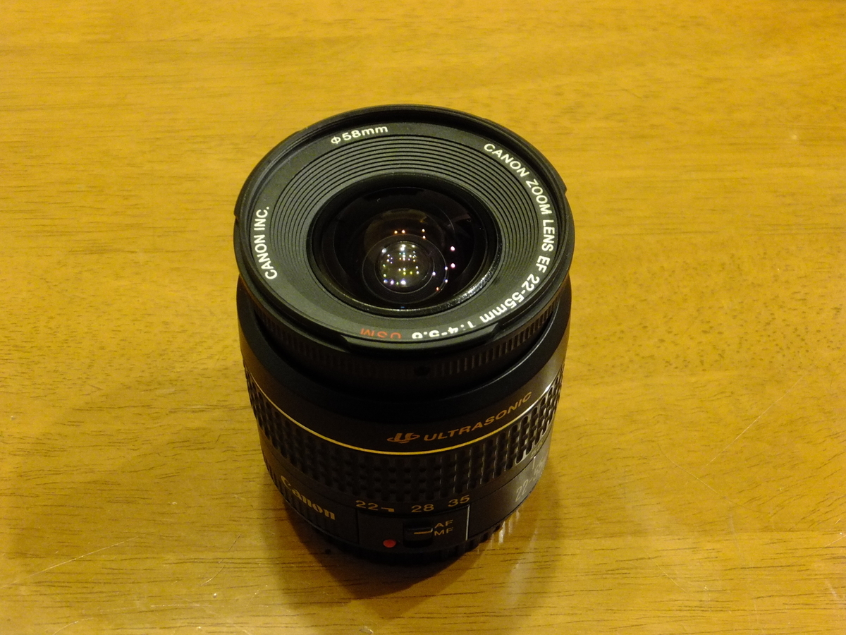 CANON EF 22-55mm 分解清掃 - 雲は好きですか？