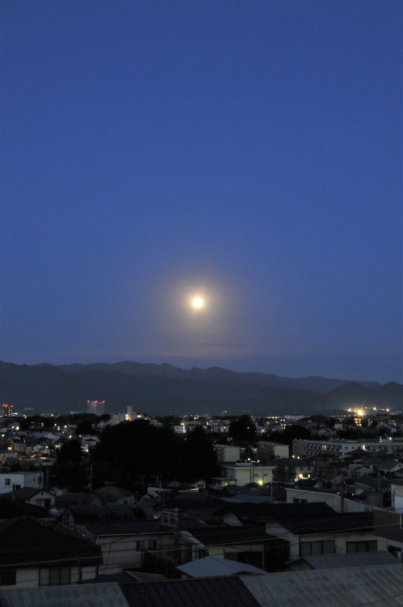 朝景色～その43①＆🌕 - 雲は好きですか？