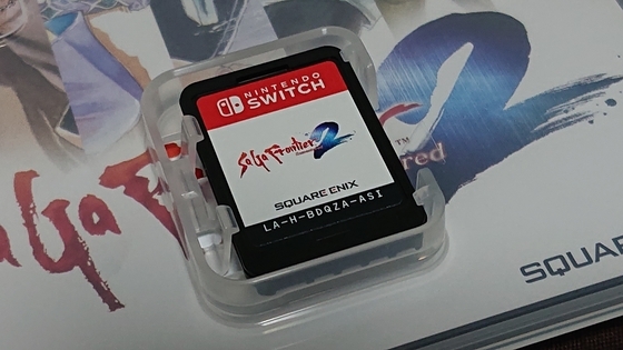 サガフロンティア2リマスター　Switch パッケージ版　英語版　日本語可能 サガフロンティア2 サガ フロンティア2 リマスター 輸入版