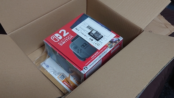 Switch 本体　奏空 Switch2が届いたので初回感想とかセットアップの流れとか諸々