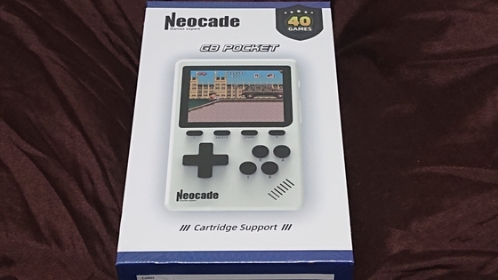 綺麗なエミュ機GB POCKET（NEOCADE）が5699円 買ってみた。性能等紹介