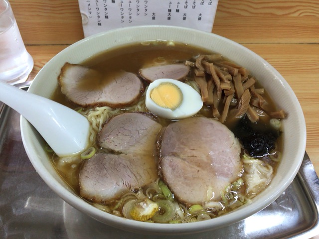 ま 昔ながらの中華そば屋 大勝軒 武蔵高萩店 でチャーシューワンタン麺を喰らう Kun Maa ま ぷるんにー พร งน
