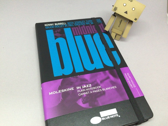 ま］モレスキンとジャズ「ブルーノート 限定版ノートブック」／ブルー