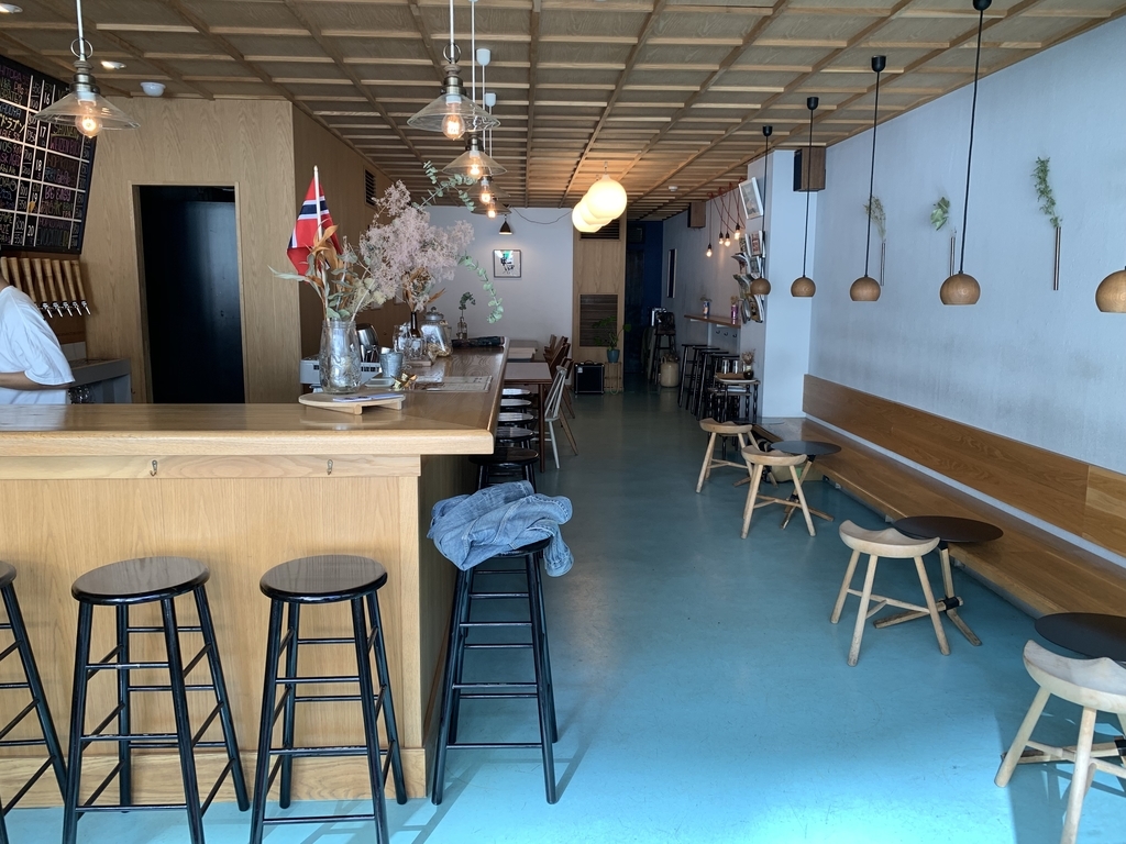 ま 渋谷で北欧のクラフトビールを Ol Tokyo はウッディで居心地よきビアバーなのだ Kun Maa ま ぷるんにー พร งน