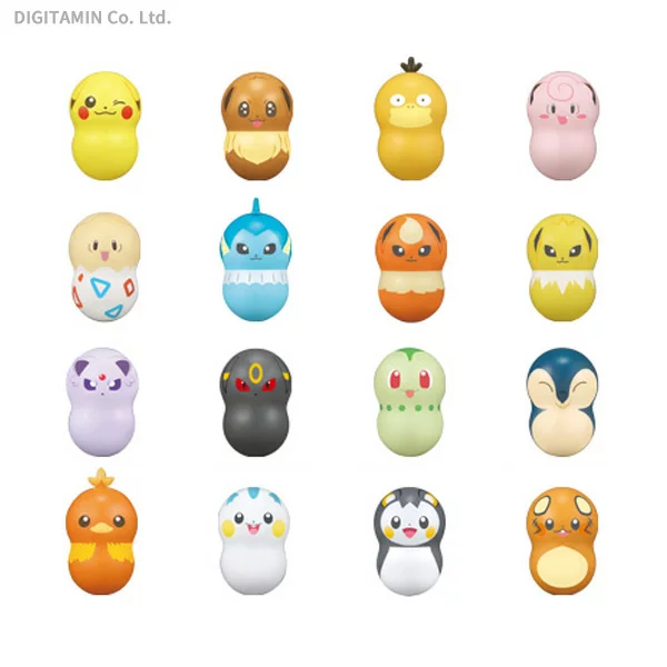 ピカチュウ イーブイの進化形などのナッツ型フィギュア バンダイ クーナッツ ポケモン2 Kunha S Blog