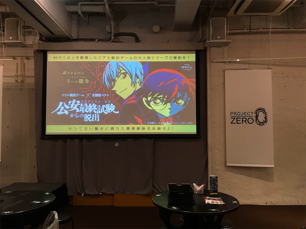 脱出ゲームレポ 公安最終試験 プロジェクト ゼロ からの脱出 ヒミツキチオブスクラップ くのいちれでぃーの忍法雑記帳