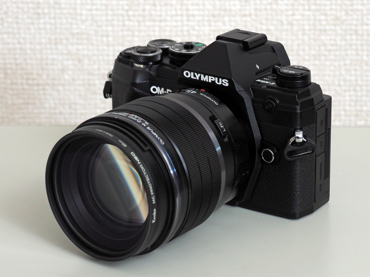 E-M5 markⅢ　45mm/F1.2装着