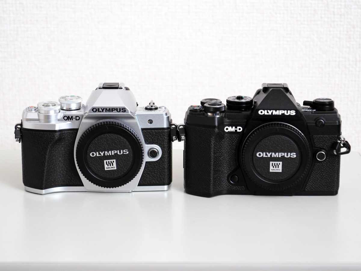 E-M5 markⅢ外観（E-M10 markⅢ比較）