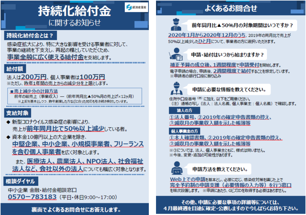 持続化給付金
