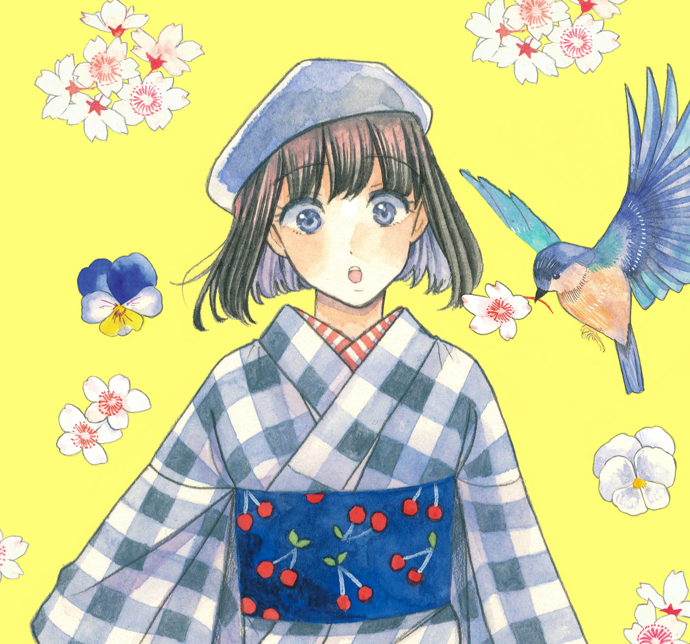 恋せよキモノ乙女 大人気の着物スタイリスト３名とコラボ決定 編集部ブログ くらげバンチ