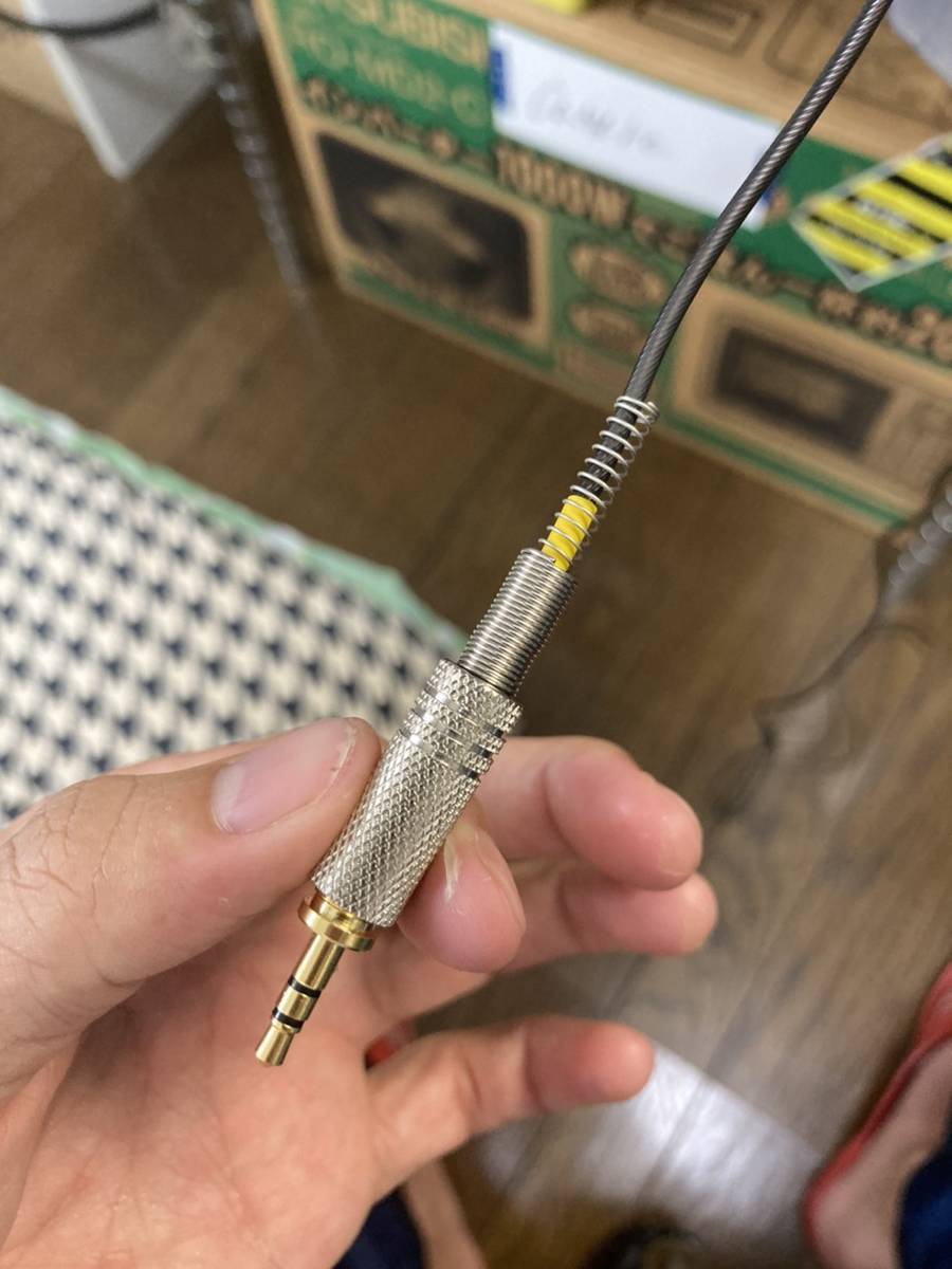 AKGのイヤホンのケーブルとジャックを交換してみた【イヤホン