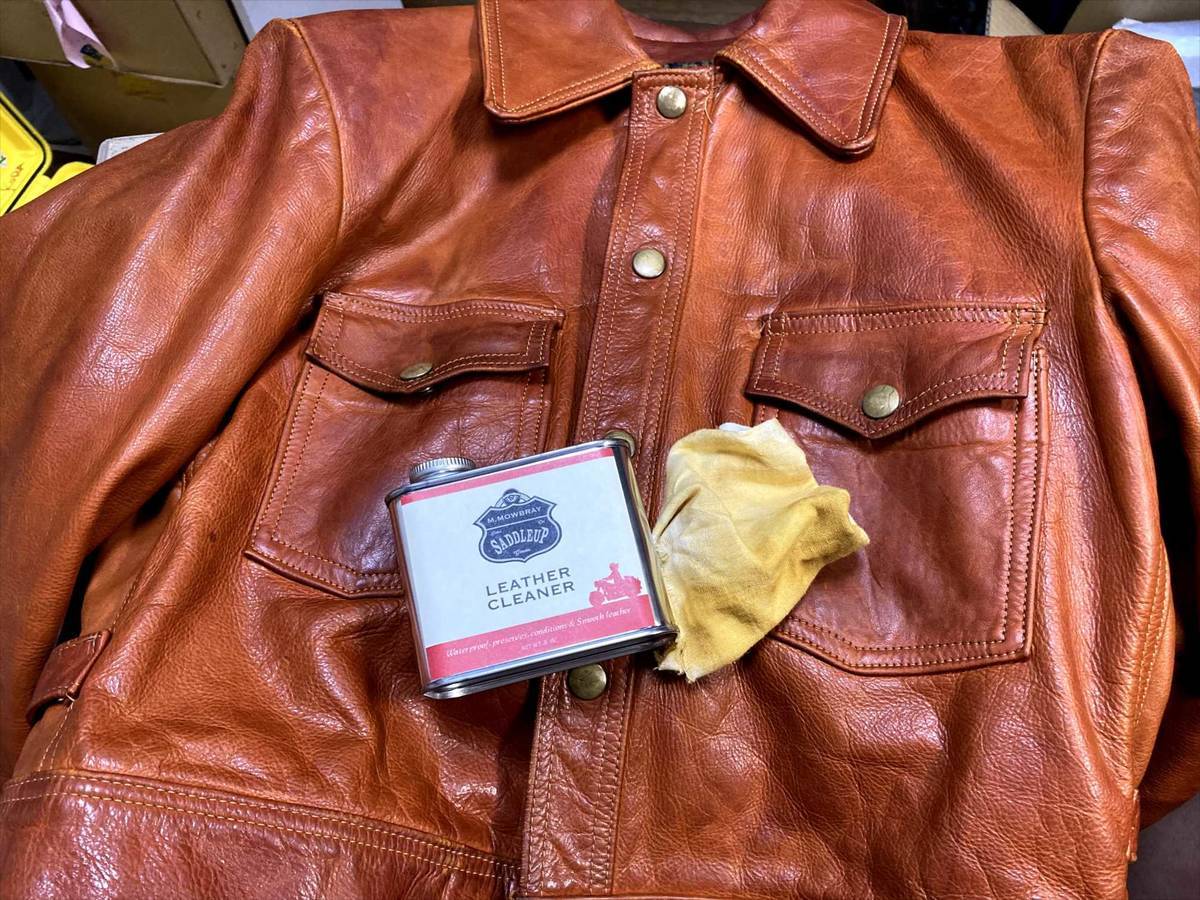 1719 レディース 山羊革ジャケット 茶色 M