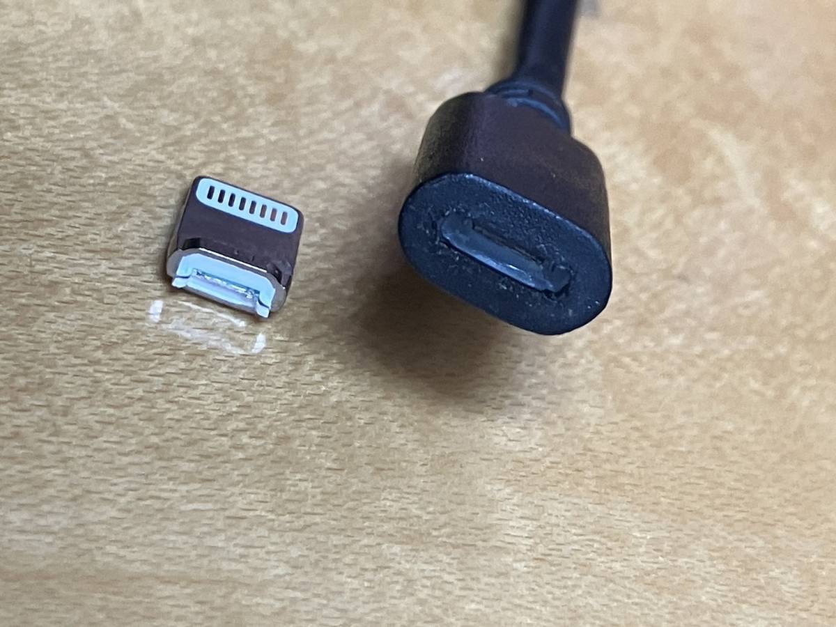 iRig HD2 本体　ケーブルのみ IK MULTIMEDIAのiRig HD2のライトニングケーブルが折れた。付属