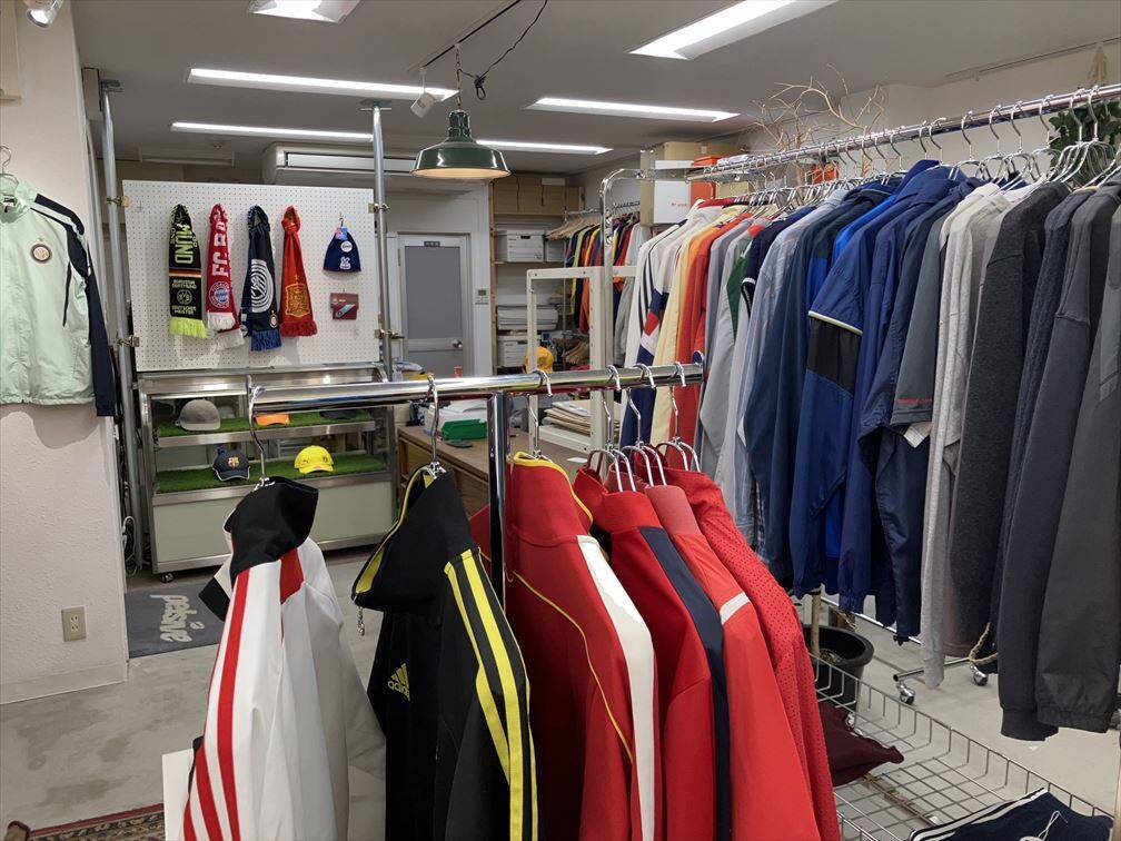 サッカーユニフォームの専門店、安い古着屋おすすめ60店舗まとめ