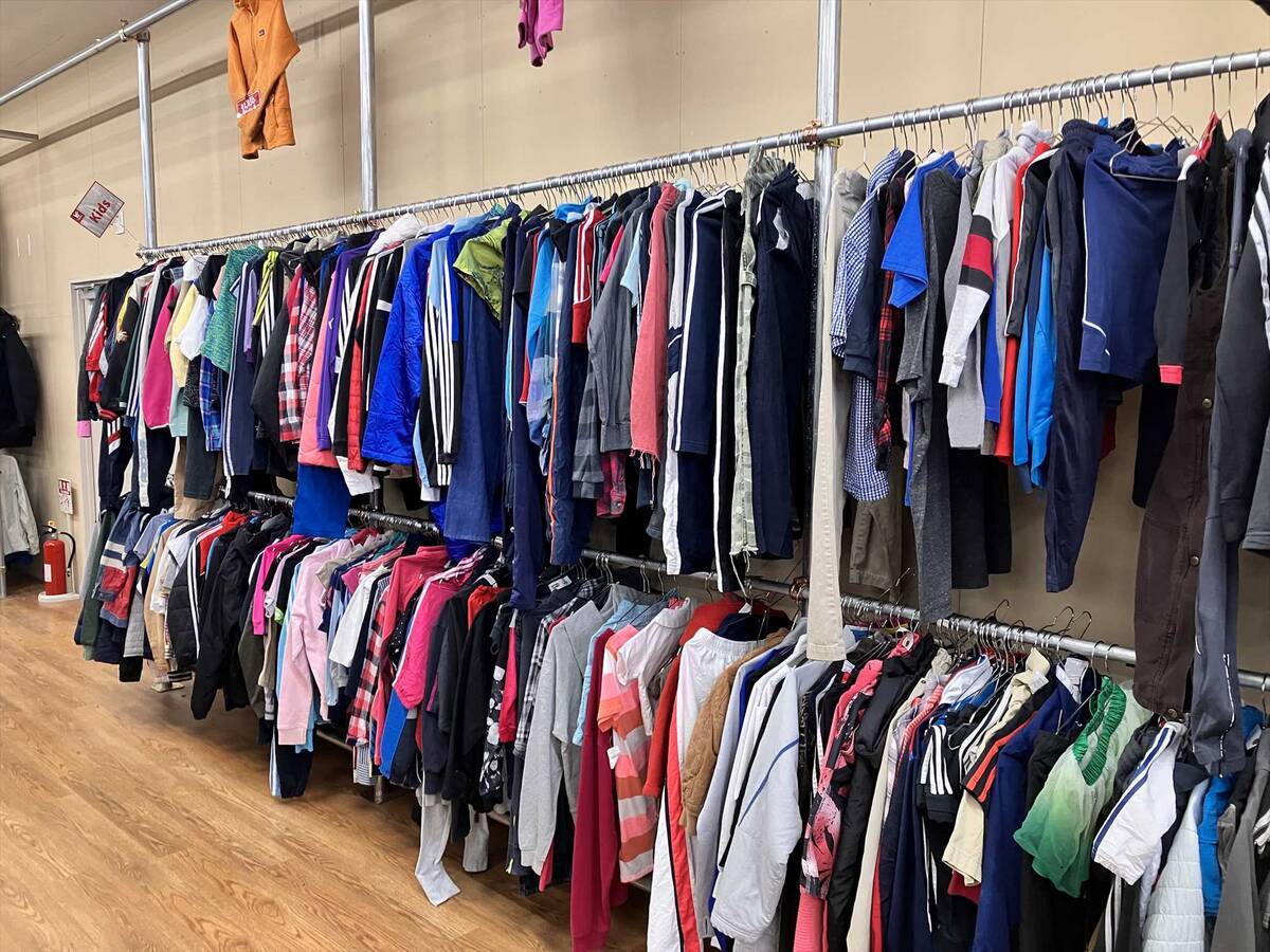 【仙台の安い古着屋】スリーピース古着卸売倉庫に行ってみた！値段、購入品の紹介レビュー