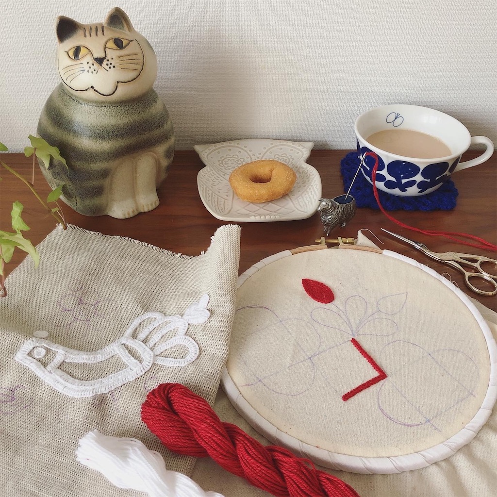 イーラーショシュとアウトライン刺繍のワークショップ - ハンドメイド