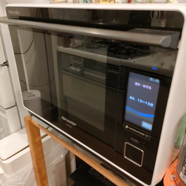 ウォーターオーブン　ヘルシオ　蒸し機能