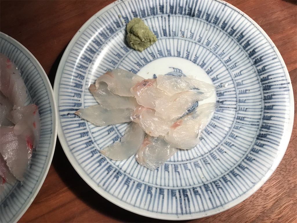 ほうぼうの刺身 くらしのちえ