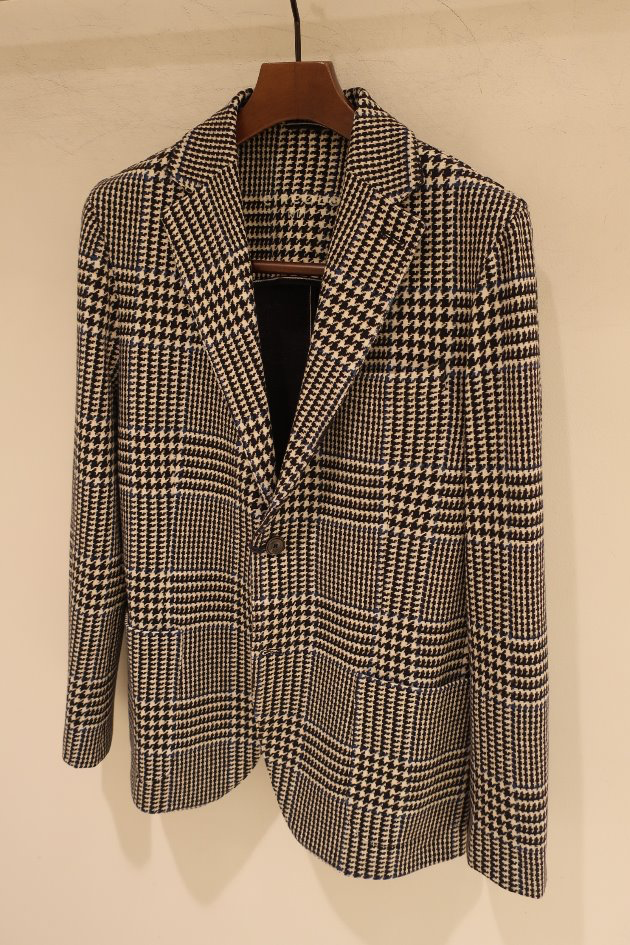 CIRCOLO1901 グレンプレイドプリントジャケット - クラシコファッション