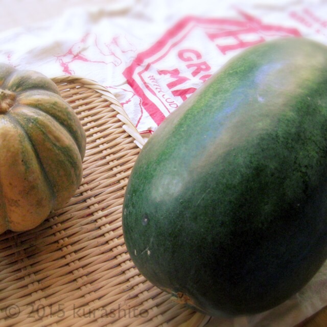 冬瓜まるまる一個、買っちゃった! 冬瓜まるまる一個、買っちゃった!