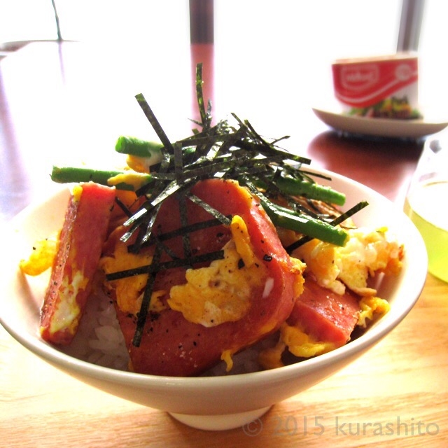 ガッツリかんたん即席ポーク丼