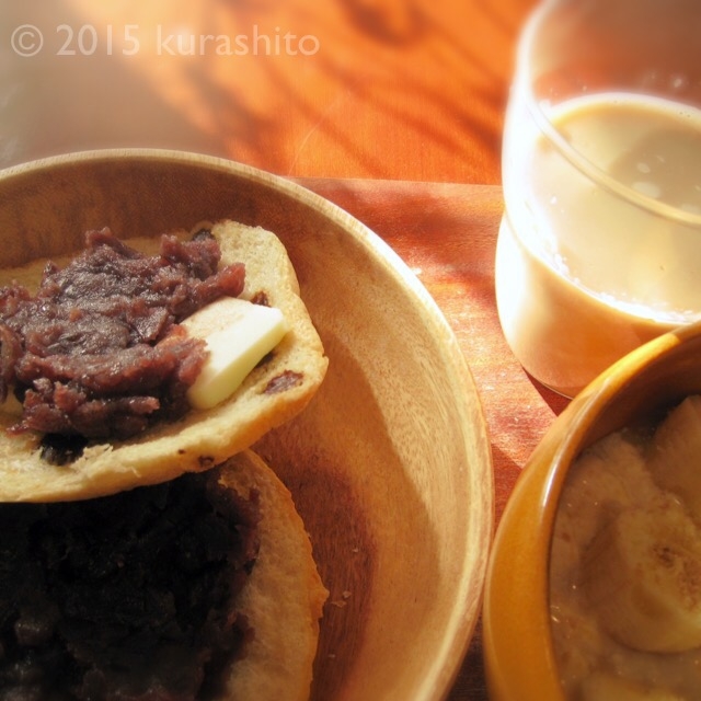 あんバター朝食