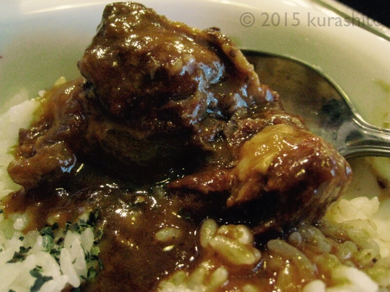 豚なんこつの煮込みのカレー