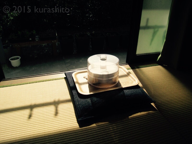 基本の食パン、発酵中。