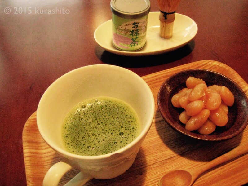 お抹茶と煮豆で 夕方ひと息お茶タイム 粉せっけん セスキ炭酸ソーダ クエン酸で 理想的な仕上がりのお洗濯 ラディッシュ成長中 Kurashito 暮らしと お抹茶と煮豆で 夕方ひと息お茶タイム 粉せっけん セスキ炭酸ソーダ クエン酸で 理想的な仕上がりのお洗濯 ラディッシュ成長中 Kurashito 暮らしと