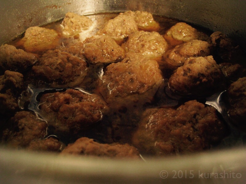 コウケンテツさんの、肉だんご。 コウケンテツさんの、肉だんご。