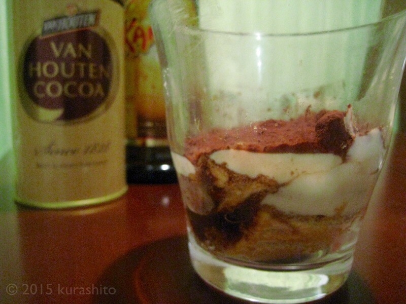 なかしましほさんの、シフォン生地で豆腐クリームのティラミス。