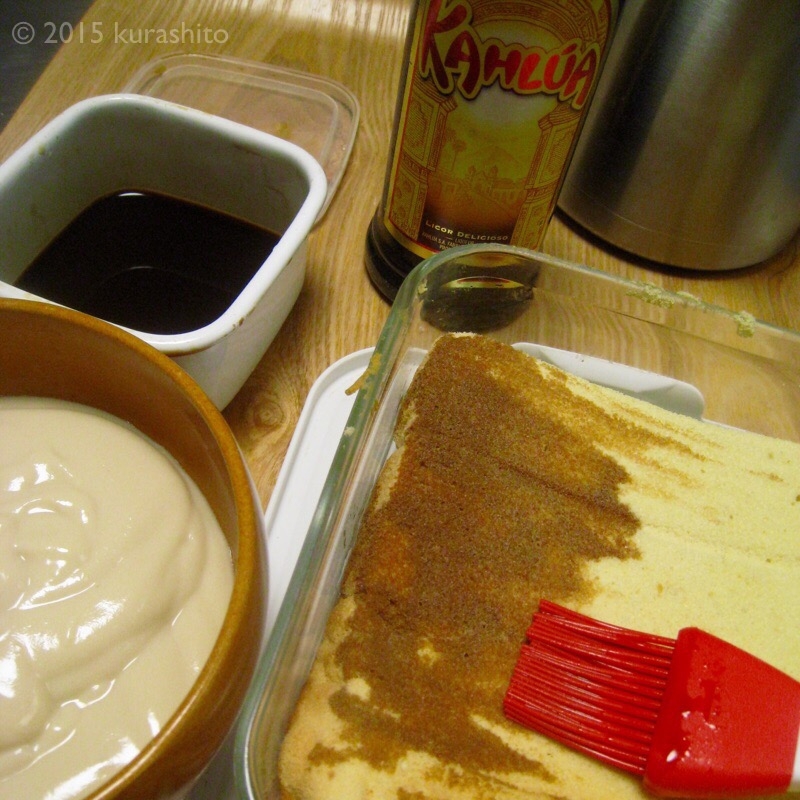 なかしましほさんの、シフォン生地で豆腐クリームのティラミス。