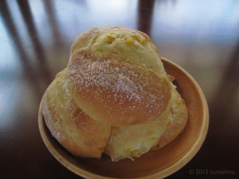 高橋雅子さんの、コーンパン、焼いてみました