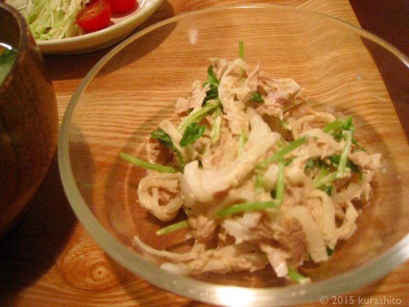 大根ツナサラダ