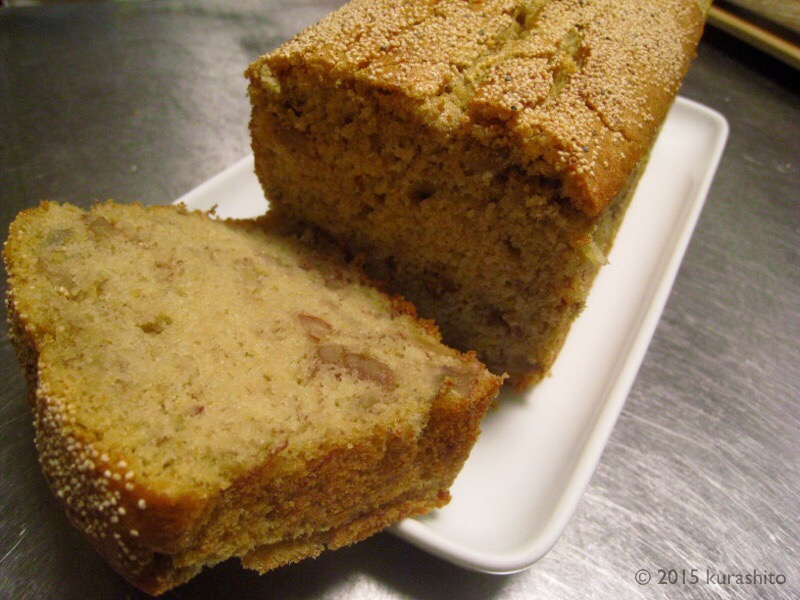 なかしましほさんのどっしりバナナケーキ