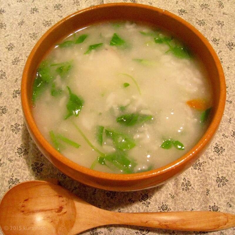 七草粥。