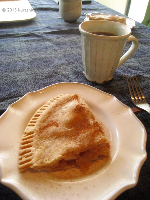 なかしましほさんの、素朴なアップルパイ