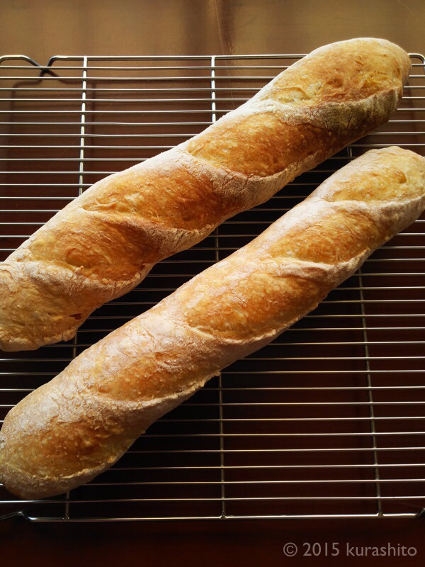 上級のバゲット、修行中。 上級のバゲット、修行中。