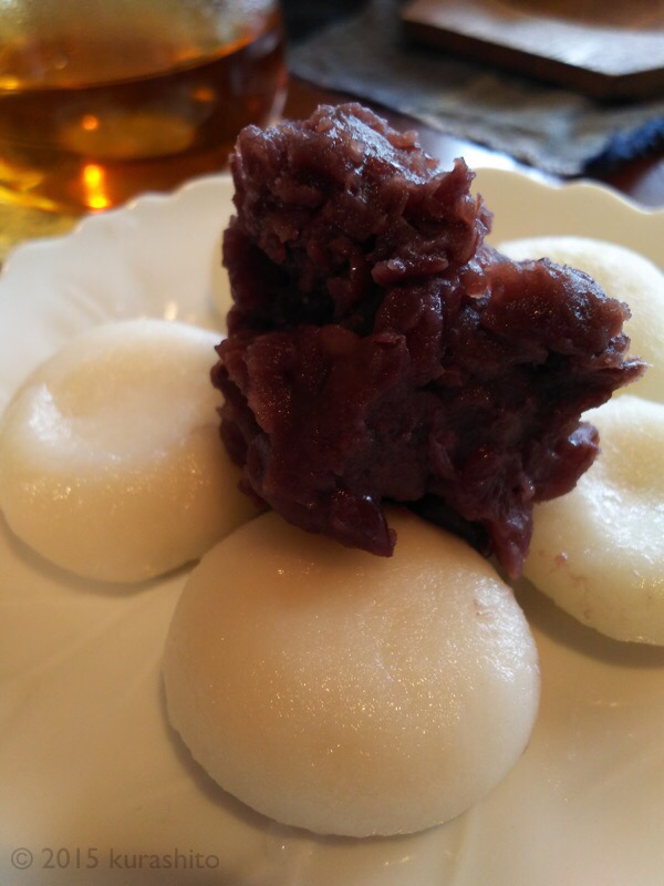 おばあちゃんのあんこと、寒晒し粉。