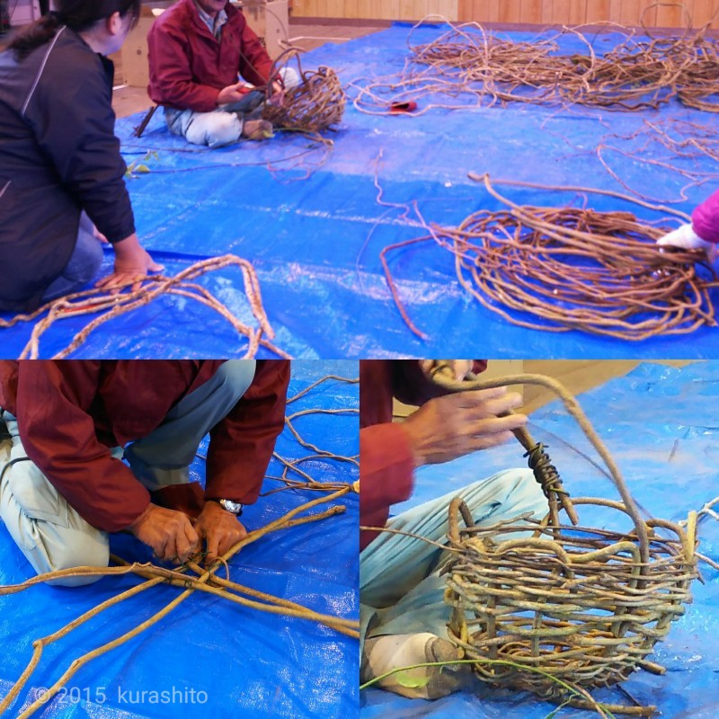 カゴづくり教室