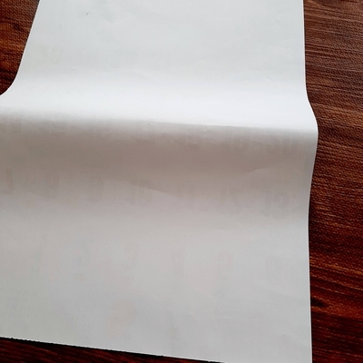 チラシで箱:開いた紙